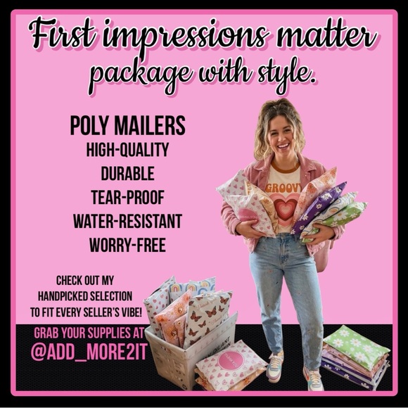 Colorful Poly Mailers - Picture 1 of 1